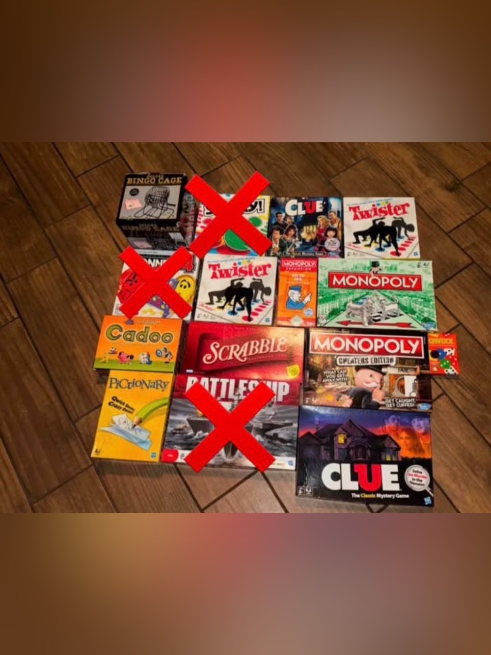 Assorted board game bundle choose four board games PLEASE READ DESCRIPTION!